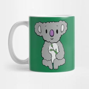 children's drawing of a koala Mug